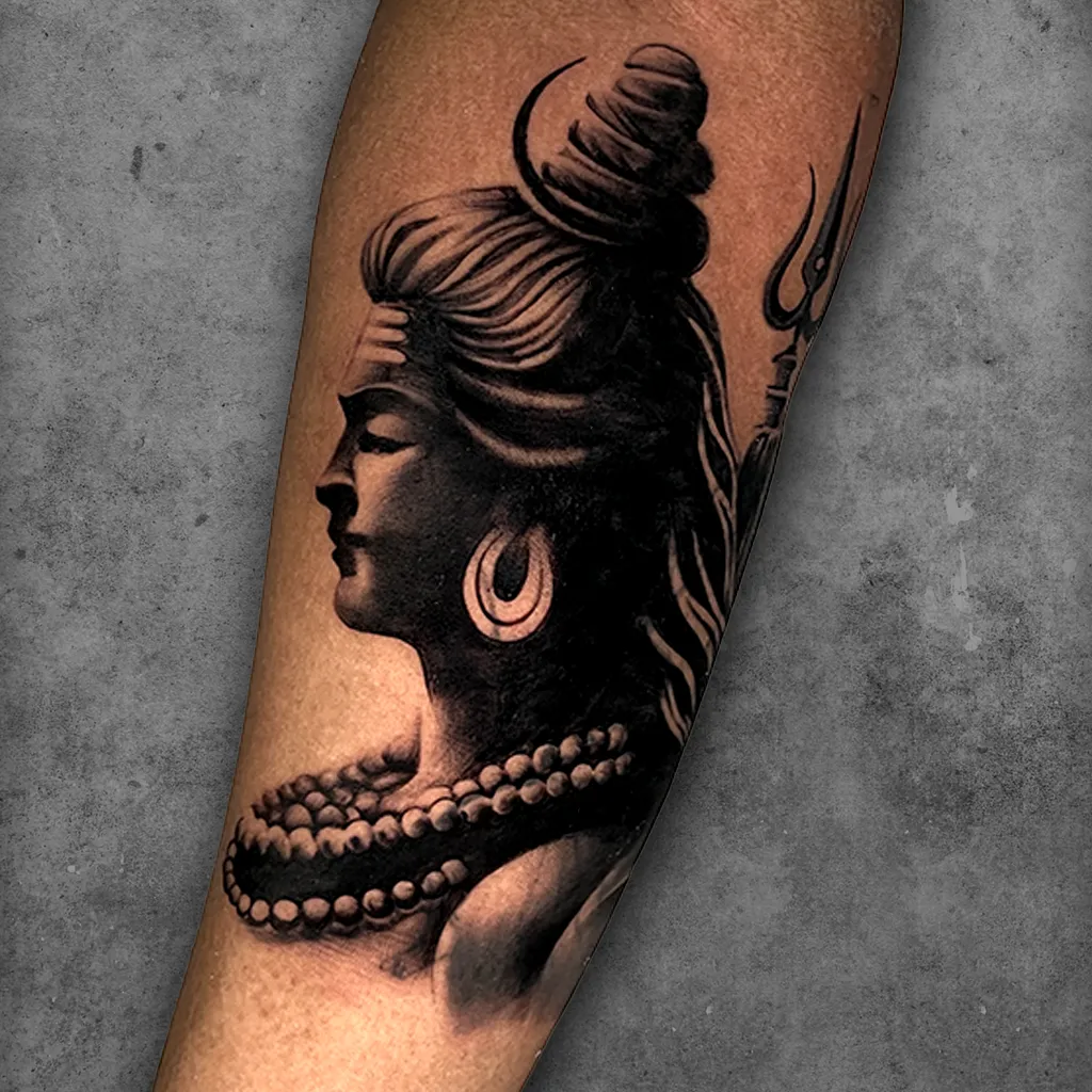 Professional tattoo cover-up and rework by expert artist Sachin in East Delhi.